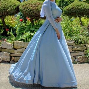 Prom dress that sparkles every time you move.